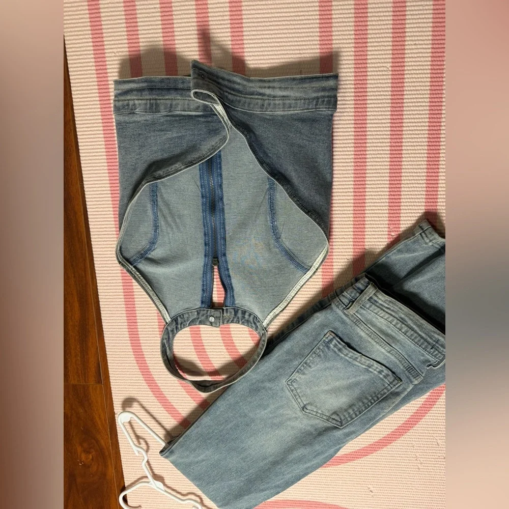 Fashion nova denim set